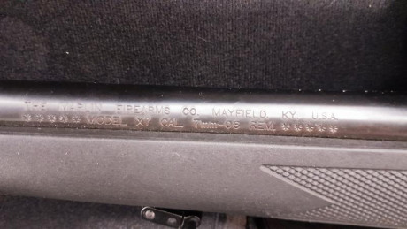  VENDIDO 

Rifle  Marlin X7  en  calibre 7mm-08 Remington
 
Se incluye:
Visor Bushnell 2'5-15x50.
Bipode 01