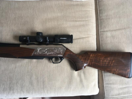 Hola,
Vendo mi browning mk3 eclipse en calibre 9,3x62
Maderas grado 3
Cañón acanalado y satinado, carcasa 01