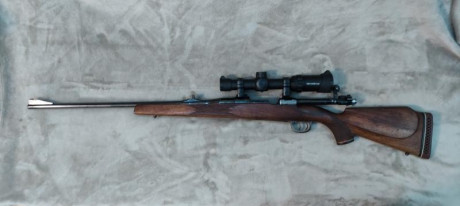 Reservado
Vendo fusil Voere 2155 en calibre 30-06, con gatillo al pelo y weaver. Se puede ver y probar 02