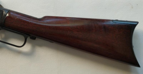 Rifle Winchester modelo 1873 original en calibre 44-40 en muy buen estado, pavón original sin óxido. Cañon 10