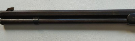 Rifle Winchester modelo 1873 original en calibre 44-40 en muy buen estado, pavón original sin óxido. Cañon 21