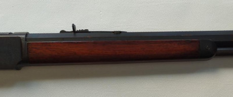 Rifle Winchester modelo 1873 original en calibre 44-40 en muy buen estado, pavón original sin óxido. Cañon 32