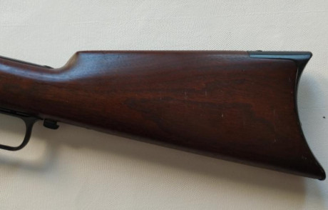 Rifle Winchester modelo 1876 original en calibre 40-60 en muy buen estado, restaurado de maderas y metal. 11