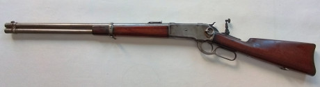 Rifle Winchester original modelo 1886 en muy buen estado, no restaurado, originalmente pavonado en case 01