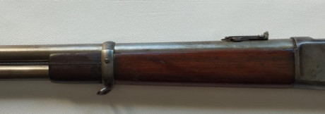 Rifle Winchester original modelo 1886 en muy buen estado, no restaurado, originalmente pavonado en case 10
