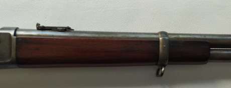 Rifle Winchester original modelo 1886 en muy buen estado, no restaurado, originalmente pavonado en case 32