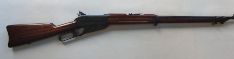 Rifle Winchester original modelo 1895 modelo Russian en calibre 7,62x54R fabricado para el Ejercito Ruso. 01