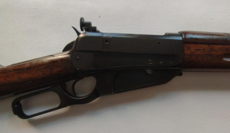 Rifle Winchester original modelo 1895 modelo Russian en calibre 7,62x54R fabricado para el Ejercito Ruso. 10