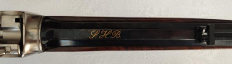 Rifle Sharps 1874 Sporting Pedersoli Extra de Lujo, el más alto de gama, profusamente grabado, maderas 11