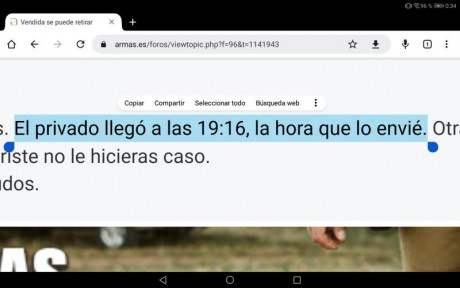 La vendo por no usarla guiada en F. Apenas a tirado 3 cajas de municion. Como se puede ver en las fotos 10