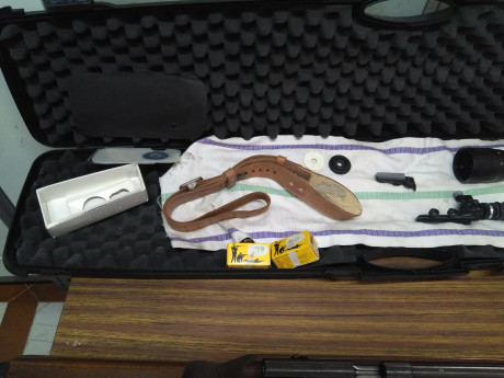 Buenas tardes, carabina calibre 22 lr. en venta. Ha sido mi carabina desde hace unos 15 años, he tirado 00