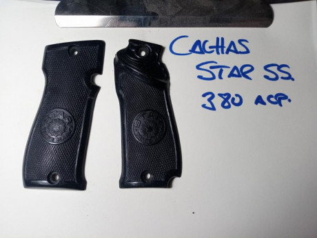 VENDO:

CACHAS Pistola ASTRA 3000 50€
     "           "     STAR SS       50€
     "  01