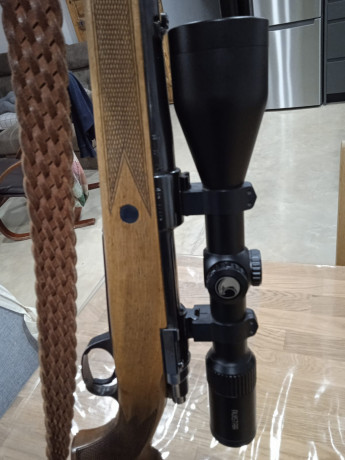 Se vende rifle santa barbara cal 300 wm
Con visor avistar 3-12x56
Gatillo regulable
Maderas al aceite
Precio 10