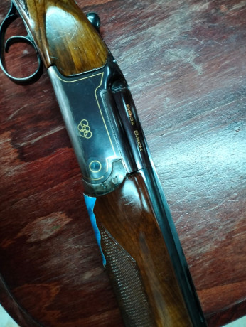 se vende escopeta en buen estado kromson con dos cañones unos de 74 cm F.O.32 BLACK y otros de 63 D´OR 10