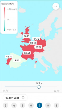 A más de cien euros el kw.

Habrá que elegir entre comer y poner el aire acondicionado: las dos cosas 70