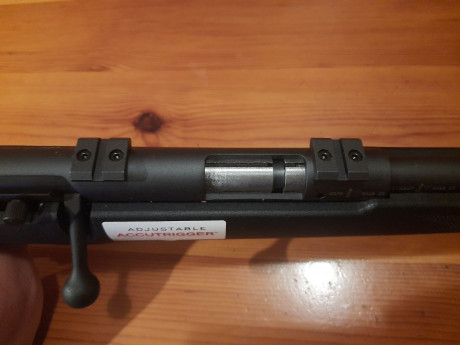 Vendo este Savage 93R17, ha disparado un solo tiro. Está nuevo, impecable. Calibre .17 HMR
Pido por el 10