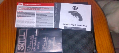 ***VENDIDO*** SE PUEDE CERRAR, GRACIAS****
Se vende revolver de fogueo. Es un Colt modelo detective especial 02