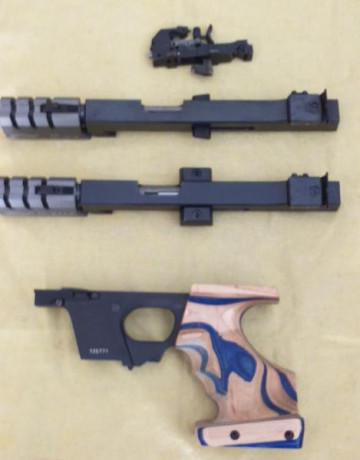 En venta Walther GSP Expert cal. 22 + carro cal. 32 cacha talla M zurda.
Precio 1700 € + portes a medias
Más 00