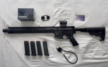 Vendo Brigade bm 9mm pb, fabricación 100% americana
Está nuevo a estrenar, nunca ha ido al club. 
Vendo 31