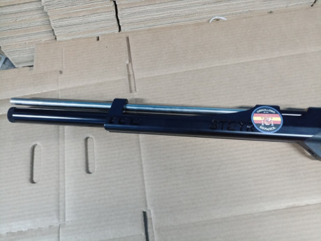 Hola, pongo a la venta esta Steyr Hunting en calibre 5.5.
La carabina está en Alicante.
El regulador es 12