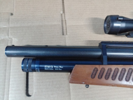 Venta de este bullpup en 5.5 y con regulador.
El visor no está incluido en la venta.
La carabina funciona 11