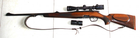 Se vende Steryr Mnannlicher modelo ¨modelo S¨en calibre 7mm RM, con 2 cargadores rotativos , monturas 02