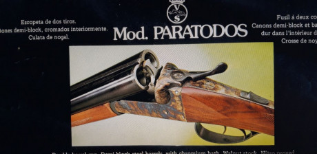 Vendo, por no usar, escopeta yuxtapuesta Víctor Sarasqueta calibre 12/70 con cañones de 70 centímetros 150