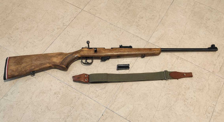 ****** CARABINA VENDIDA *******

La carabina tiene bastante uso como es lógico por los años que tiene, 00