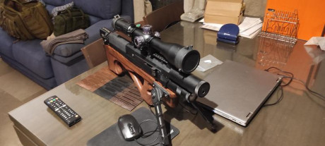 BUENAS TARDES, 
DEBIDO A QUE ME HE ENFOCADO MAS EN ARMAS DE FUEGO, QUIERO VENDER MI CARABINA EDGUN LELYA 01