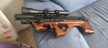 BUENAS TARDES, 
DEBIDO A QUE ME HE ENFOCADO MAS EN ARMAS DE FUEGO, QUIERO VENDER MI CARABINA EDGUN LELYA 00