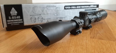 Vendo visor Leapers UTG 3-9x40 TF2+
Como nuevo.
Retícula Mil-dot
Tubo 1 pulgada
Incluye anillas para carabina 01
