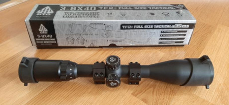 Vendo visor Leapers UTG 3-9x40 TF2+
Como nuevo.
Retícula Mil-dot
Tubo 1 pulgada
Incluye anillas para carabina 00