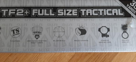 Vendo visor Leapers UTG 3-9x40 TF2+
Como nuevo.
Retícula Mil-dot
Tubo 1 pulgada
Incluye anillas para carabina 10