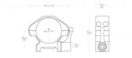 creo que se fabrican en EU y tiene algunas anillas curiosas y otras cosillas mas de la misma marca
https://fr.hawkeoptics.com/
como 00