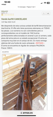 :cry: Por iniciar un nuevo proyecto vendo uno de mis dos AR15 Diamond Back en 300 blackOut con cañón de 131