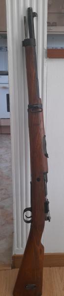 Vendo Mauser modelo Oviedo 1916, en calibre 7 x 57.
Está en buen estado, se puede ver y probar en Zaragoza.
Incluye 11