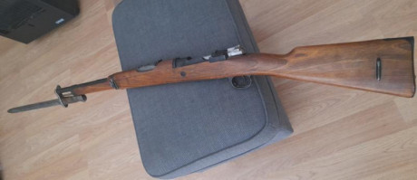 Vendo Mauser modelo Oviedo 1916, en calibre 7 x 57.
Está en buen estado, se puede ver y probar en Zaragoza.
Incluye 10