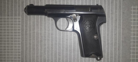 Vendo pistola Astra 300 en muy buen estado. Solo marcas de uso.
Calibre 7,65 mm - 32 Auto
Precio 500,-
Portes 02