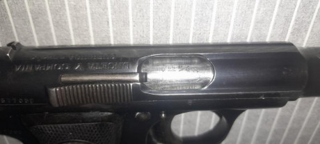 Vendo pistola Astra 300 en muy buen estado. Solo marcas de uso.
Calibre 7,65 mm - 32 Auto
Precio 500,-
Portes 00