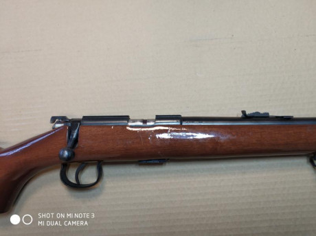 Vendo Carabina de Repetición (cerrojo), Marca Norinco, Modelo JW-15. Cal 22lr.
En buen estado, incluye 01