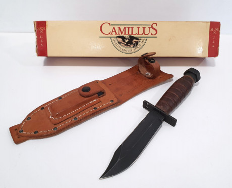 GERBER FREEMAN G059: Cuchillo plegable Gerber. De mango ligero con gran agarre 45€

CAMILLUS KNIFE SURVIVAL 01