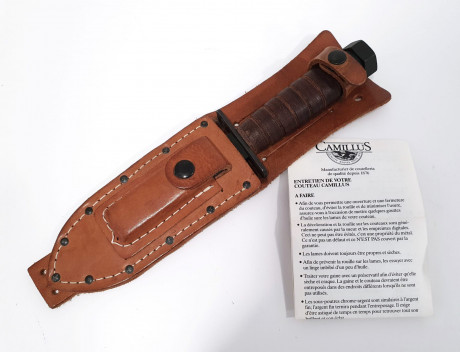 GERBER FREEMAN G059: Cuchillo plegable Gerber. De mango ligero con gran agarre 45€

CAMILLUS KNIFE SURVIVAL 51