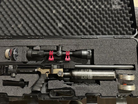 Carabina FX Impact M3 sniper color Bronze Cal.5,5, comprada en Septiembre 22, mejora de tensionador de 02