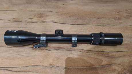 Hola.
Por cambio de óptica en rifle vendo un visor 3-9x40 con diámetro de pulgada, con anillas originales 02