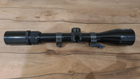 Hola.
Por cambio de óptica en rifle vendo un visor 3-9x40 con diámetro de pulgada, con anillas originales 01