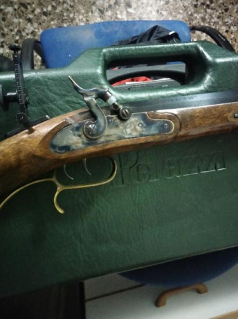 Fusil de avancarga Ardesa Hawken calibre 45  con diopter instalado. Paso de estria 1/32. Precio 250€ 00