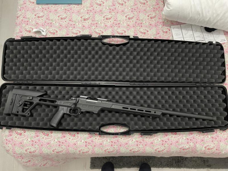 Buenas tardes,

Pongo en venta el siguiente rifle, muy pocos disparos.

Rifle: Bergara B14 BMP calibre 01