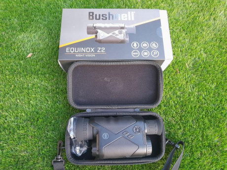   Buenas noches

Pongo en venta este monocular nocturno:

Bushnell EQUINOX Z2 4,5x40

Absolutamente impecable, 02