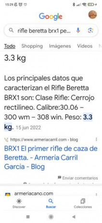 Hola buenas quería saber la opinión de los usuarios que tengan este rifle en los diferentes calibres. 80