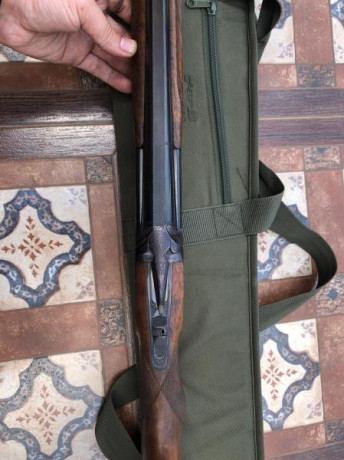 Fabarm Gamma Lux Competition, calibre 12, cañón de 71 cm, expulsora, con selector de tiro, cantonera nueva, 01